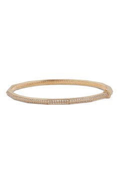 Женский браслет DAVID YURMAN бесцветного цвета, арт. B13023D88ADI | Фото 1 (Материал сплава: Желтое золото; Драгоценные камни: Бриллианты; Региональные ограничения белый список (Axapta Mercury): Не проставлено; Нос: Не проставлено)