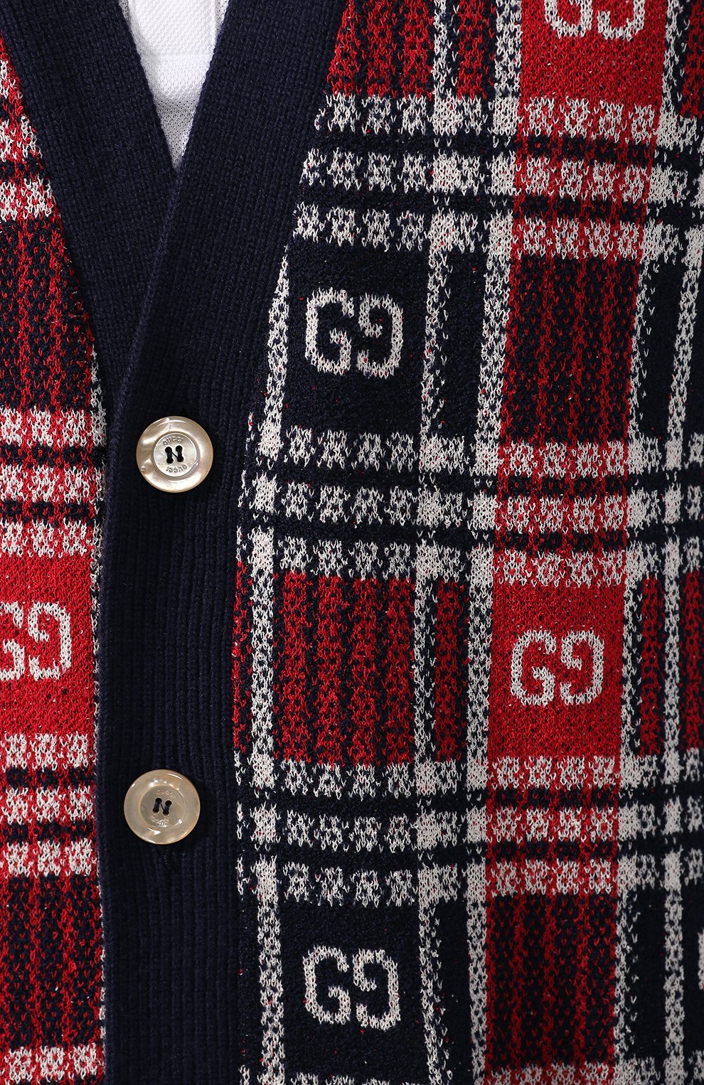 Кардиган из смеси шерсти и хлопка GUCCI, арт. 577232/XKAUZ, фото 5