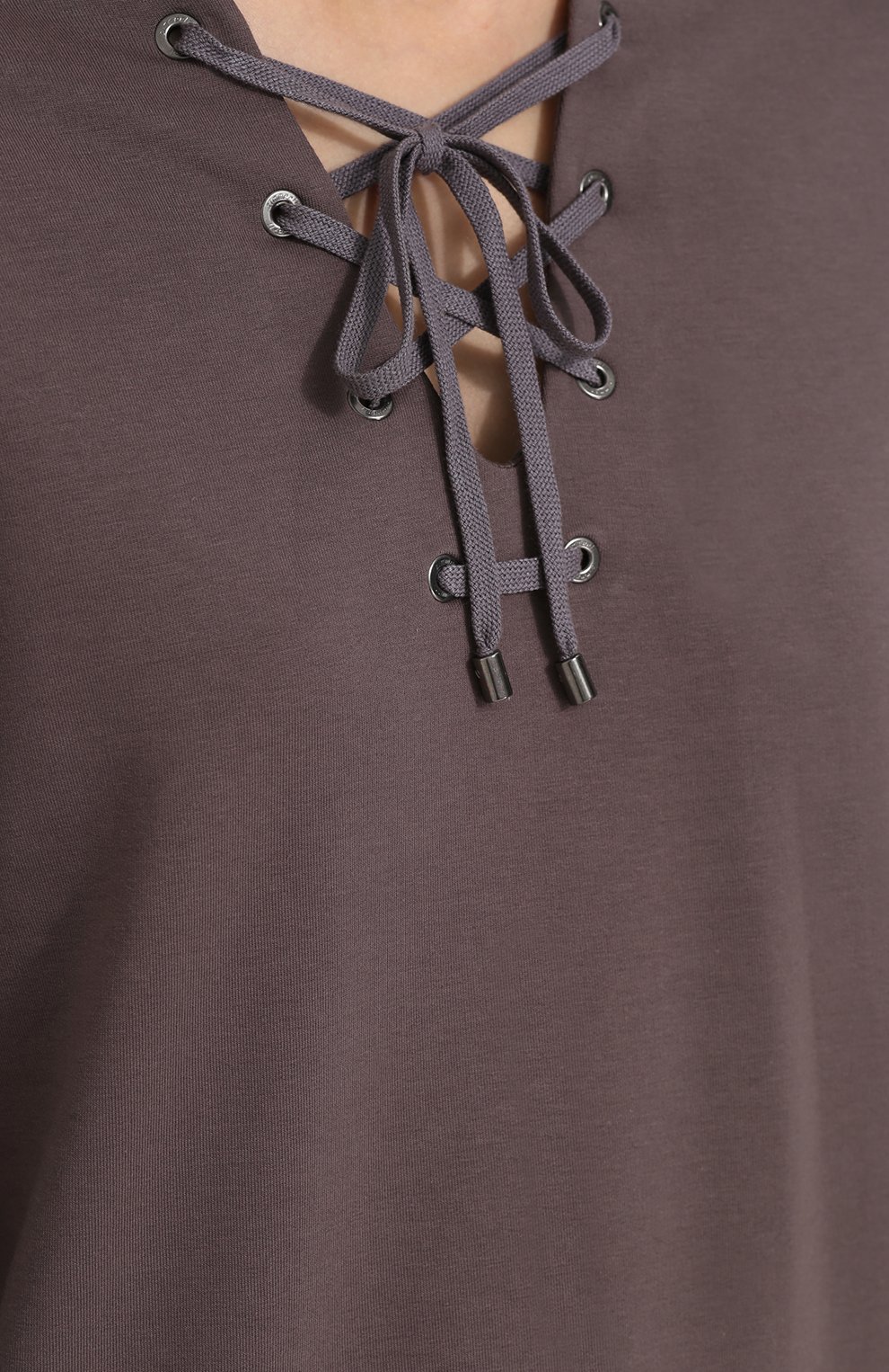 Хлопковое платье со шнуровкой ZIMMERLI, арт. 5139-39000, фото 5