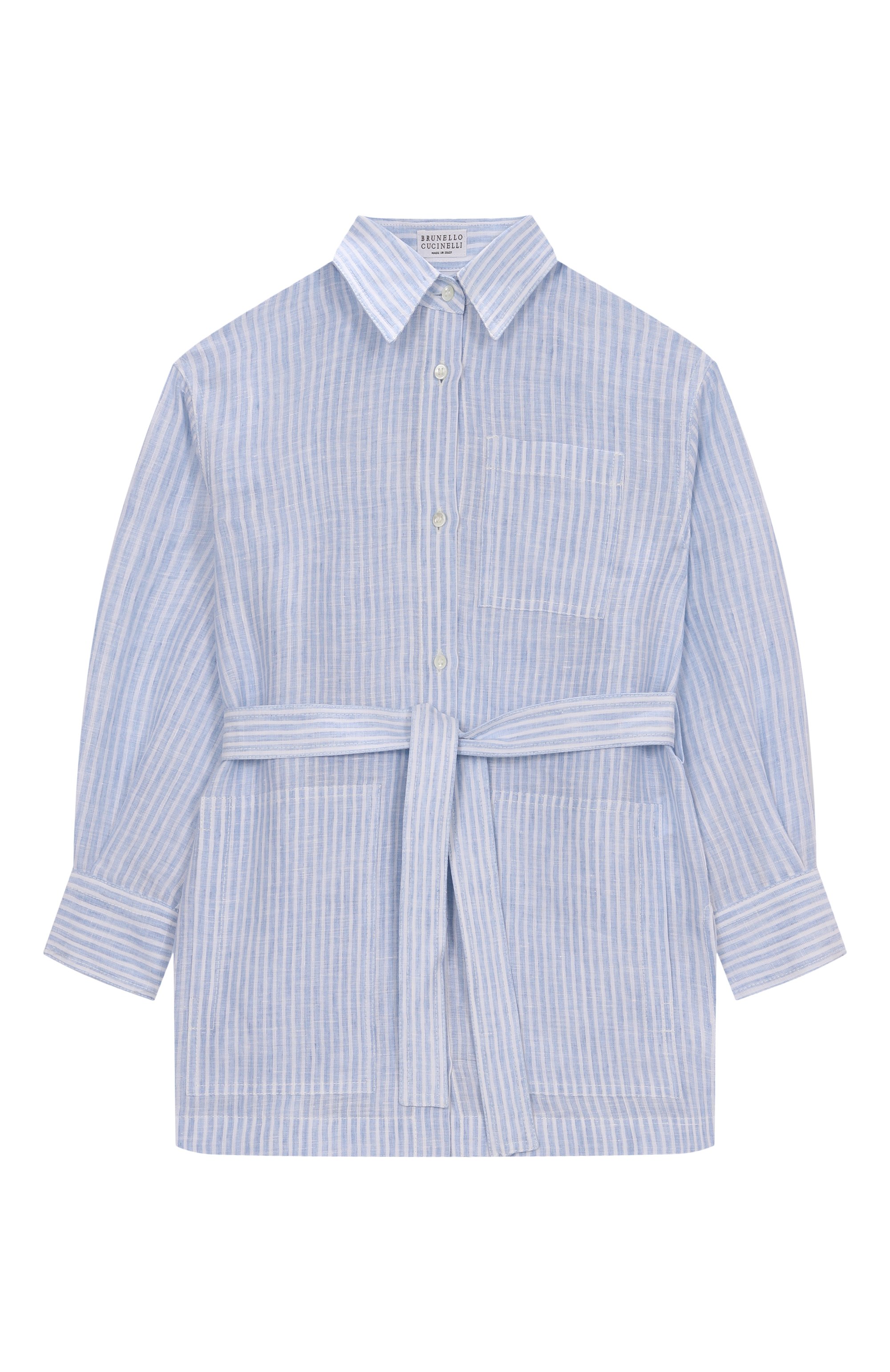 Льняная блузка BRUNELLO CUCINELLI, арт. BH762C603A, фото 1