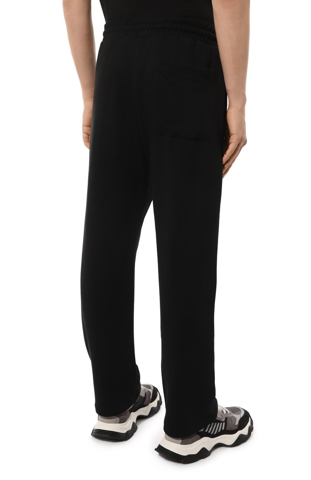 Хлопковые брюки COMME DES FUCKDOWN черного цвета по цене 14550 руб., арт. CDFU2509, фото 4 Хлопковые брюки COMME DES FUCKDOWN, арт. CDFU2509, фото 4