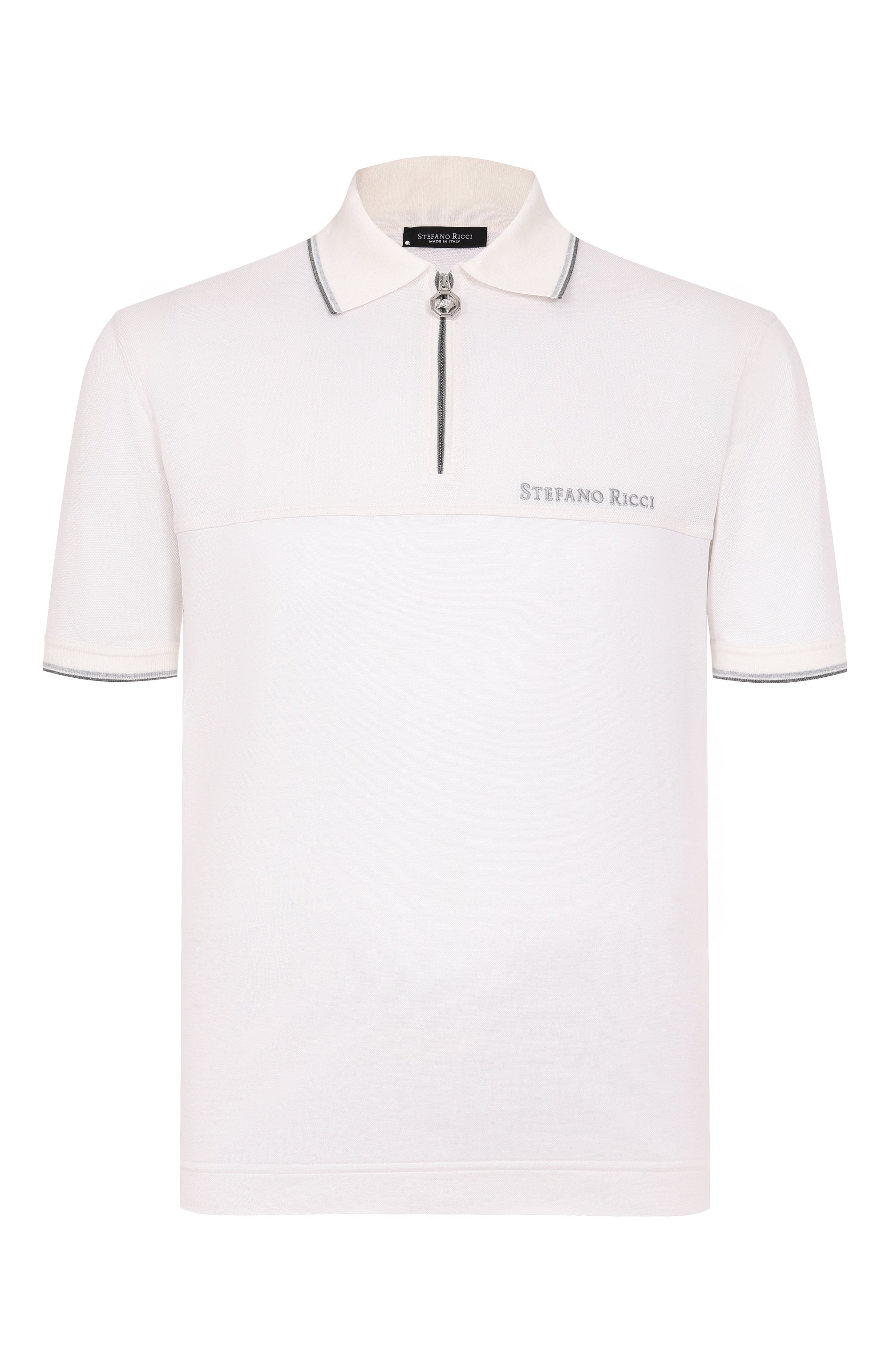 Поло из шелка и льна STEFANO RICCI, арт. K919053P31/T25102, фото 1