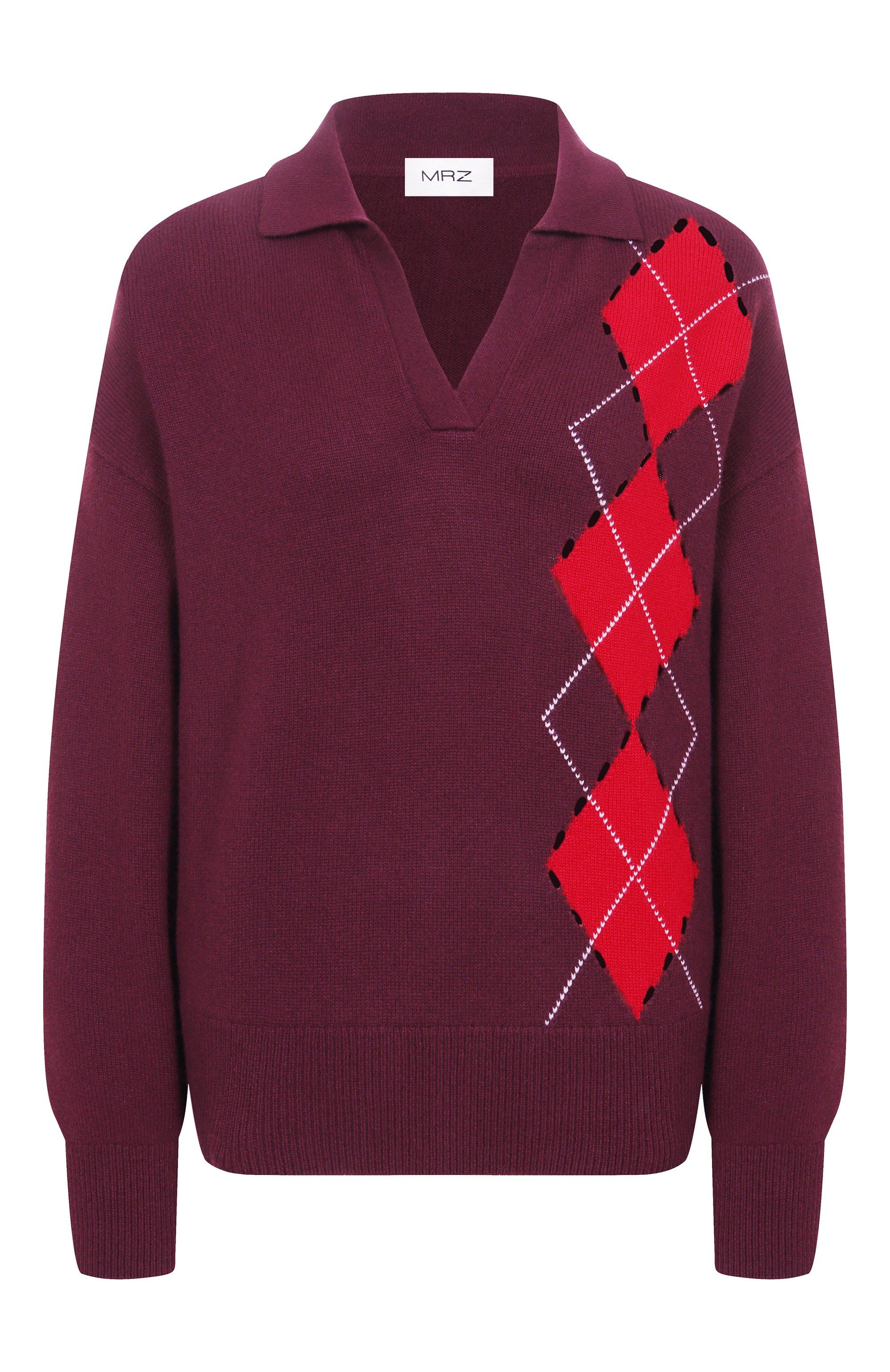 Поло из шерсти и кашемира MRZ, арт. FW25-0268, фото 1