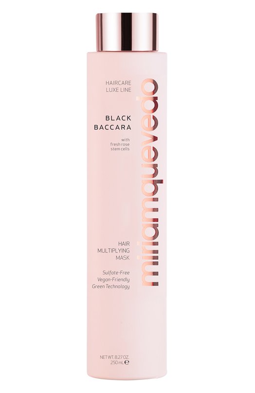 фото Маска для уплотнения и объема волос с экстрактом розы black baccara (250ml) miriamquevedo