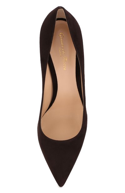 Замшевые туфли gianvito 85 GIANVITO ROSSI, арт. G24580.85RIC.CAM, фото 5