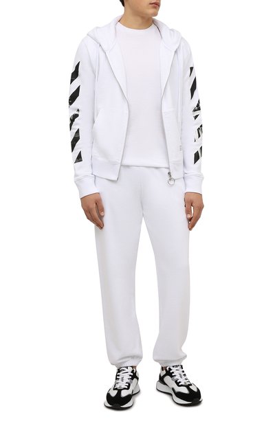Хлопковая толстовка OFF-WHITE, арт. 0MBE001F21FLE009, фото 2