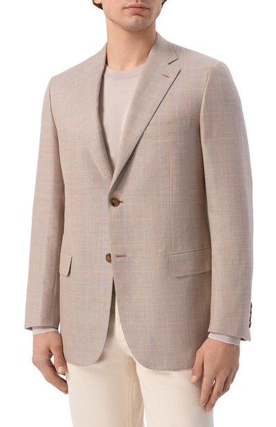 Пиджак из шерсти и шелка BRIONI, арт. RG0D0Z/PDA51, фото 3