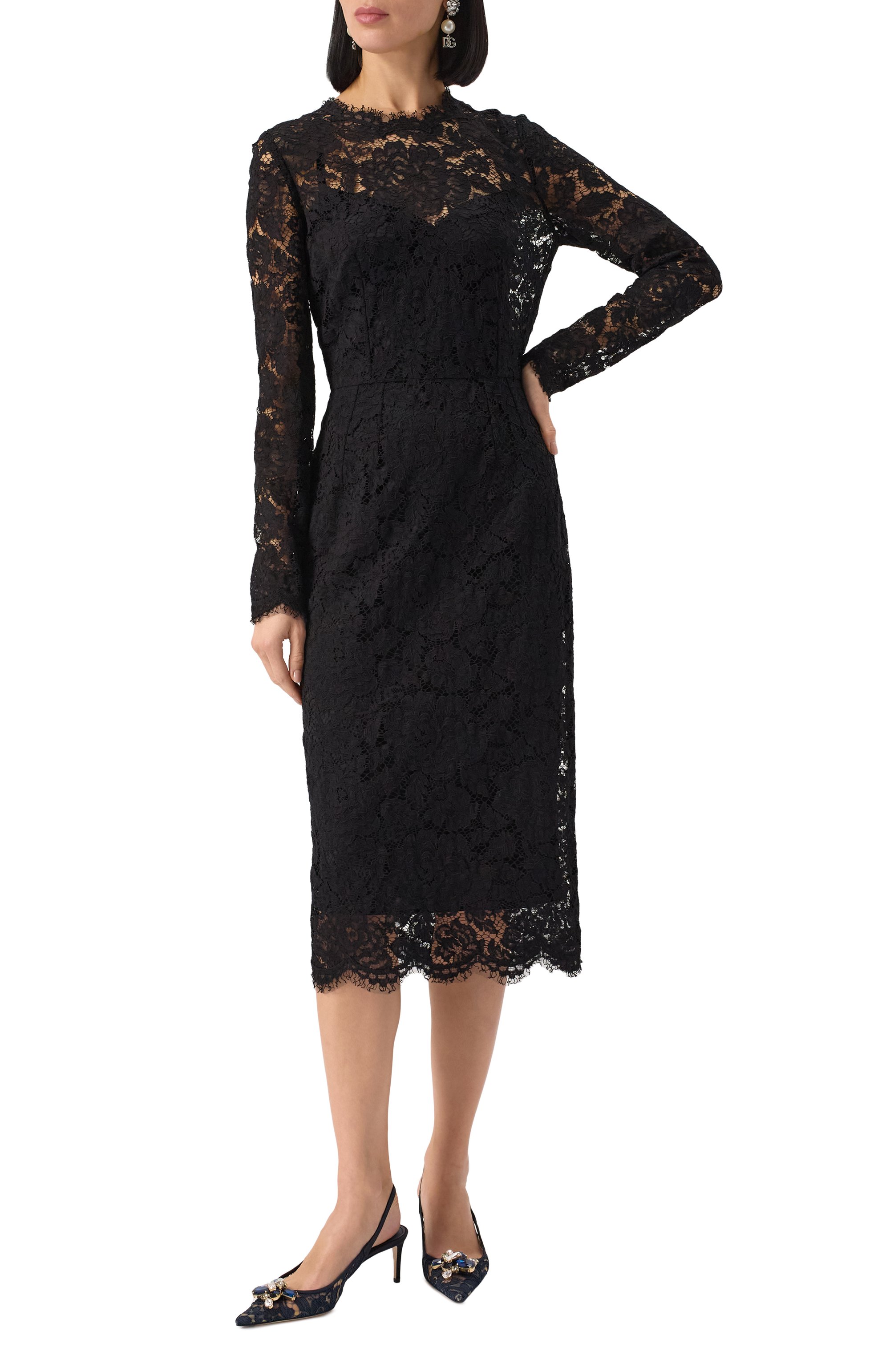 Текстильные туфли rainbow 60 DOLCE & GABBANA темно-синего цвета по цене 115500 руб., арт. CG0711/AQ074, фото 2 Текстильные туфли rainbow 60 DOLCE & GABBANA, арт. CG0711/AQ074, фото 2