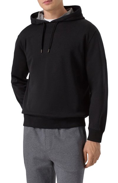 Худи из хлопка и кашемира BRUNELLO CUCINELLI, арт. MM8319021G, фото 3