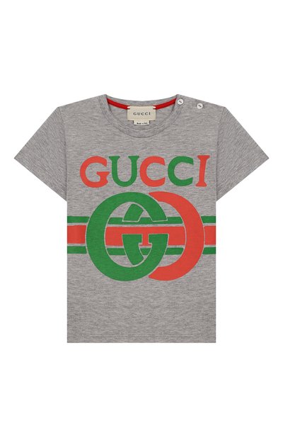 Хлопковая футболка GUCCI, арт. 548034/XJBCG, фото 1