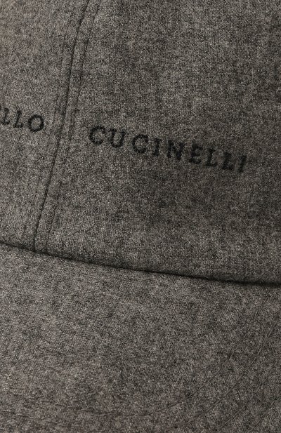 Кашемировая бейсболка BRUNELLO CUCINELLI, арт. MR4369992, фото 4