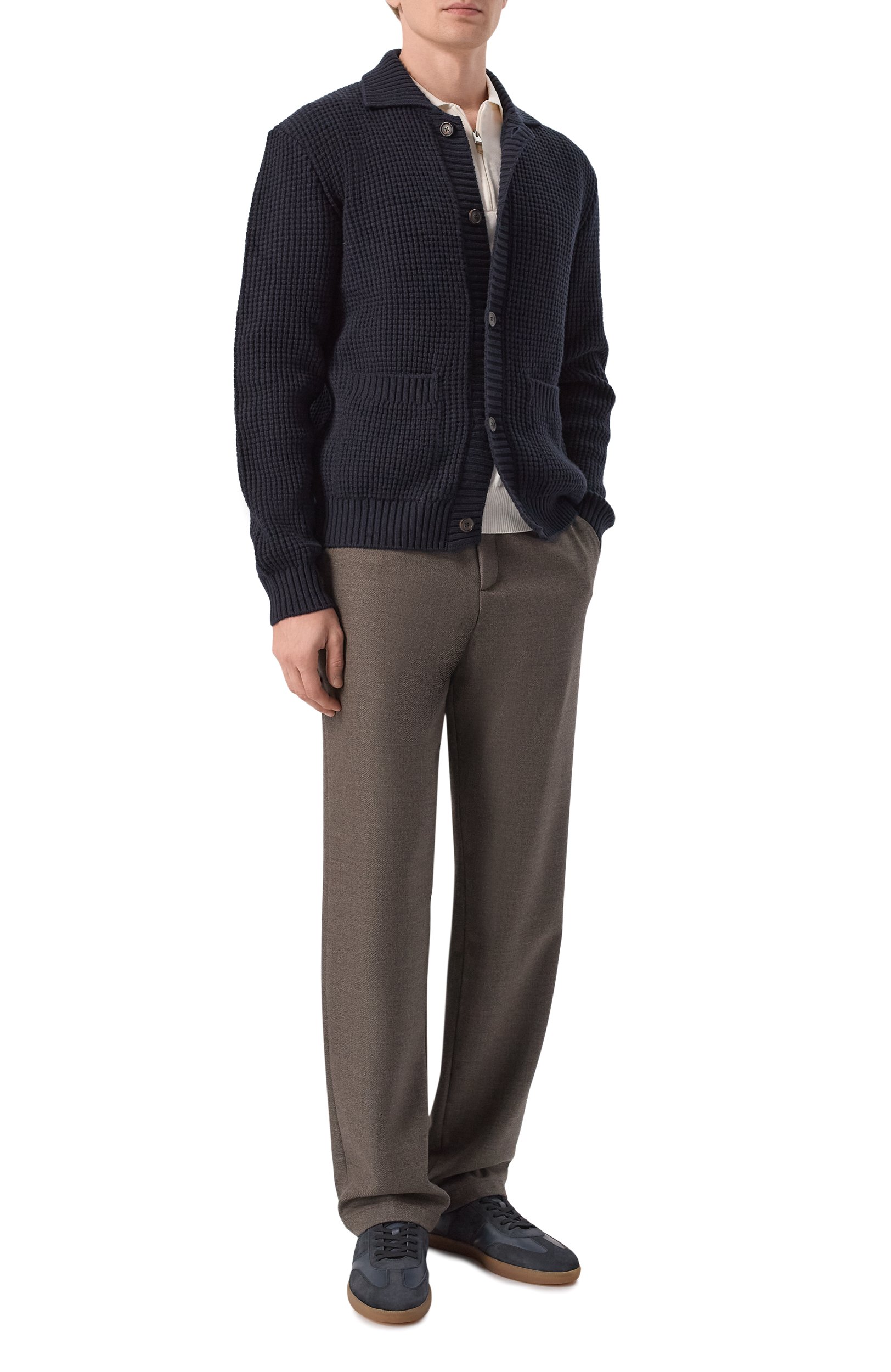 Кардиган из шерсти и кашемира CORNELIANI, арт. 28M579/2A25155, фото 2