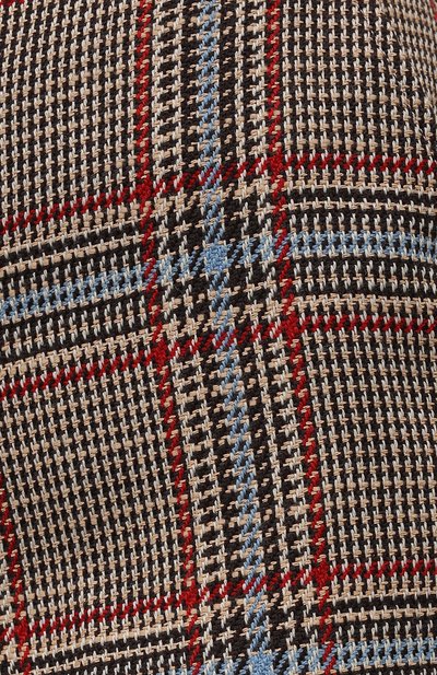 Брюки из шерсти и хлопка GUCCI коричневого цвета по цене 133500 руб., арт. 652124/ZAGL2, фото 5 Брюки из шерсти и хлопка GUCCI, арт. 652124/ZAGL2, фото 5