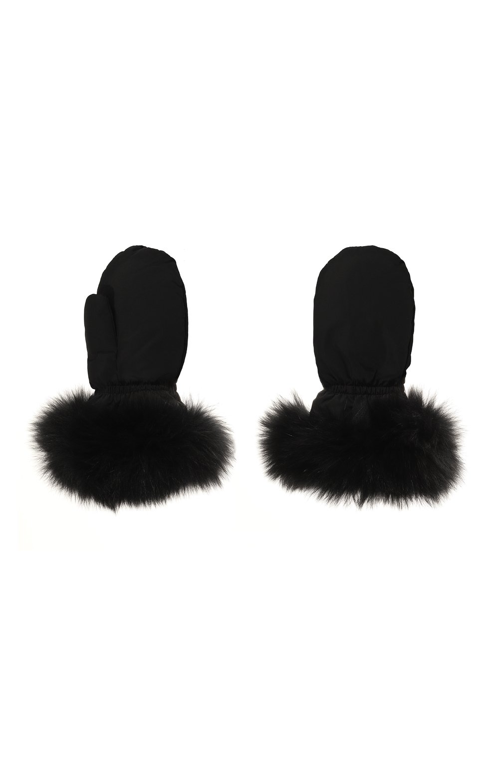 Пуховые варежки YVES SALOMON ENFANT, арт. 25WEA904XXD0TM, фото 2