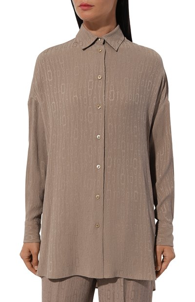 Шелковая рубашка AGNONA, арт. TD0605E/U3023E, фото 3