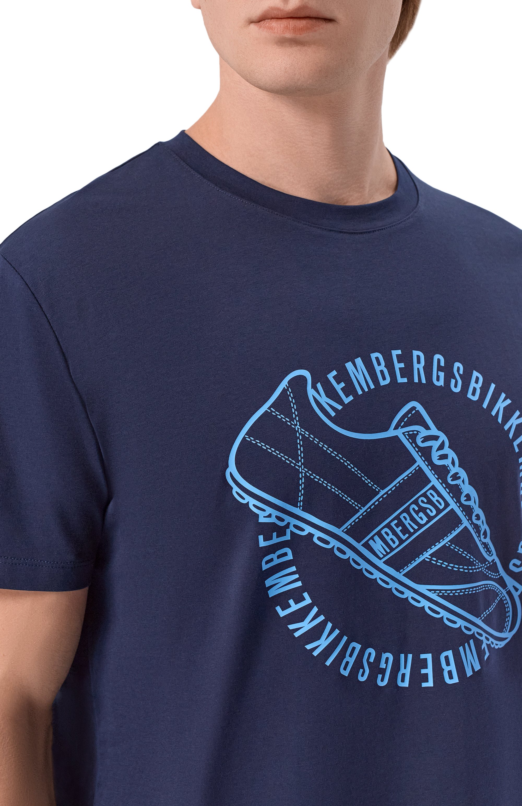 Хлопковая футболка DIRK BIKKEMBERGS, арт. BMT1578, фото 5