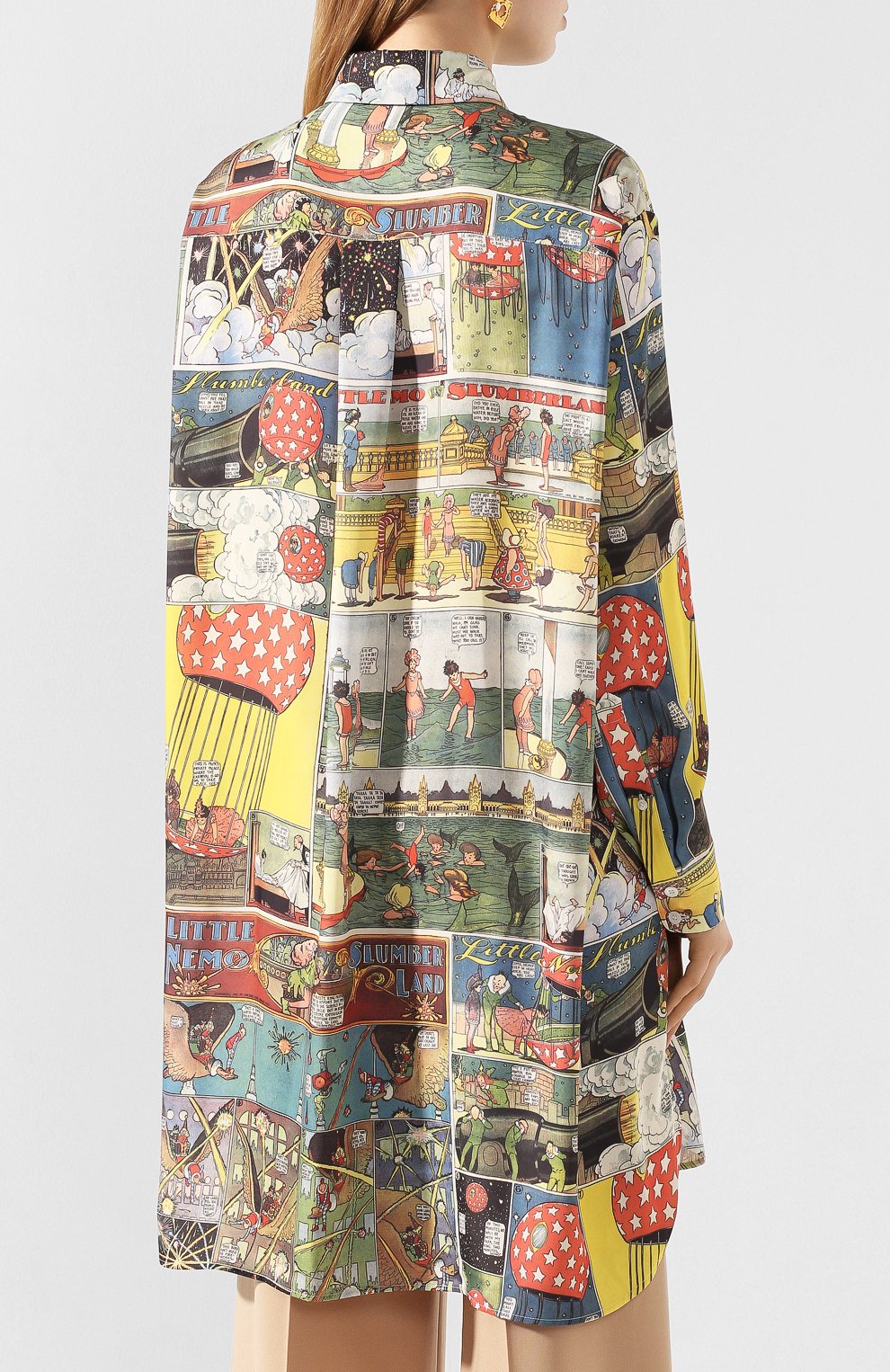 Рубашка LANVIN разноцветного цвета по цене 87550 руб., арт. RW-T0699I-4561-E20, фото 4 Рубашка LANVIN, арт. RW-T0699I-4561-E20, фото 4