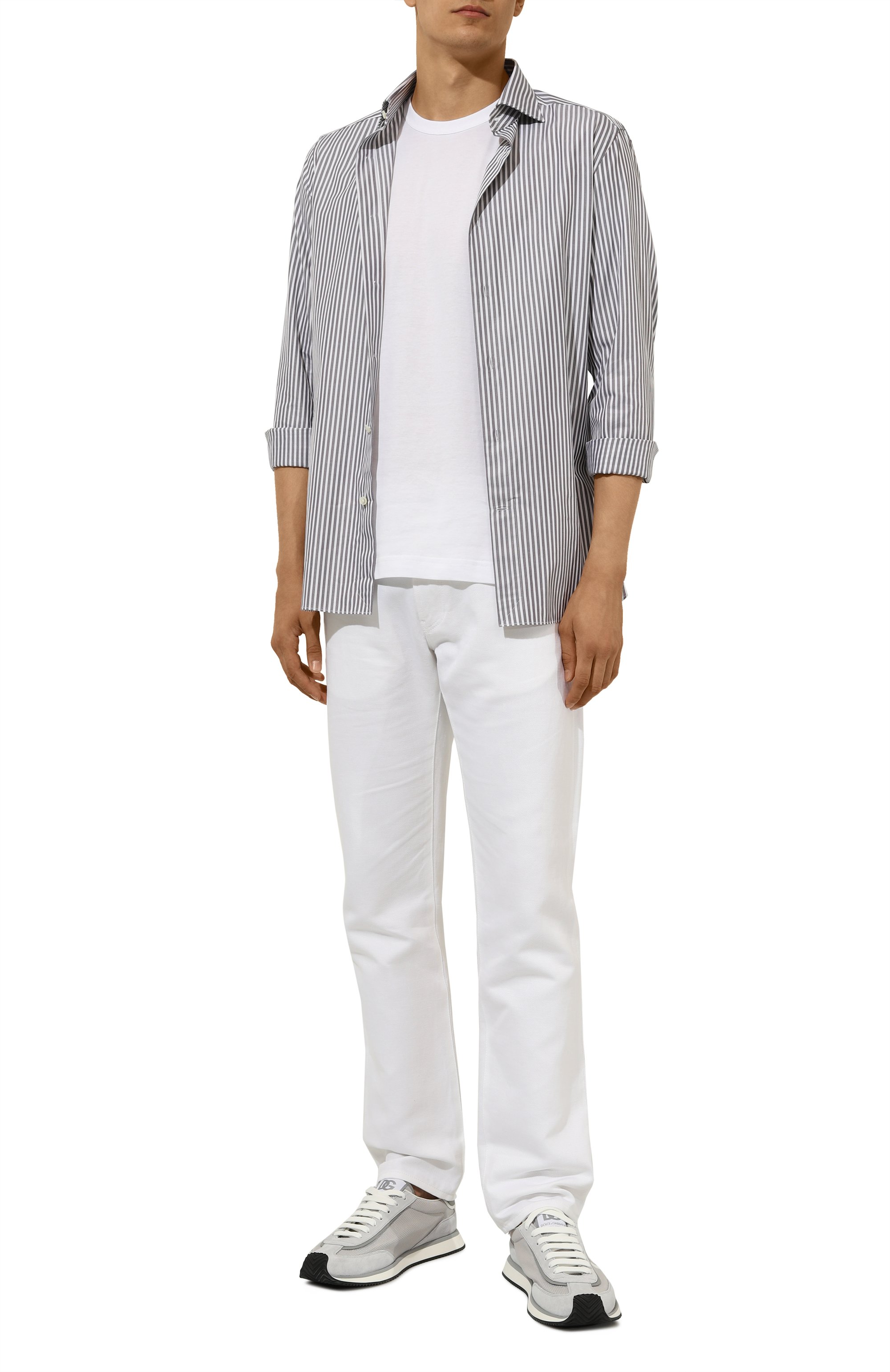 Хлопковая рубашка ZEGNA, арт. 501517A5/9MS0BA024, фото 2