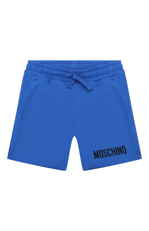 

Хлопковые шорты Moschino, Синий