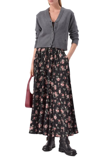 Женская шелковая юбка DOLCE & GABBANA, арт. F4DBGT/FSA8C