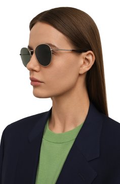 Женские солнцезащитные очки WEB EYEWEAR черного цвета, арт. WE0311 16N | Фото 2 (Нос: Не проставлено; Региональные ограничения белый список (Axapta Mercury): Не проставлено; Кросс-КТ: С/з-унисекс; Тип очков: С/з; Материал: Металл; Оптика Гендер: оптика-унисекс; Очки форма: Круглые)