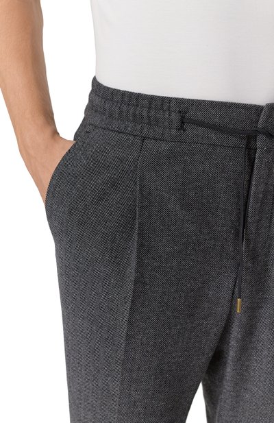 Брюки из шерсти и х лопка HUGO, арт. 50544695, фото 5