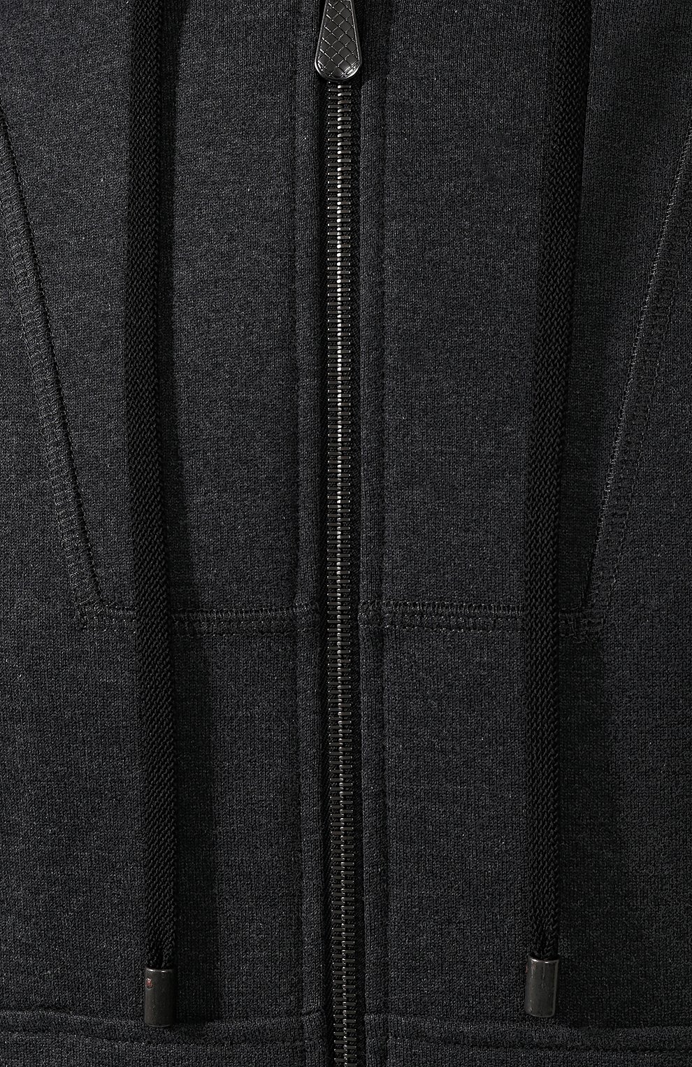 Кардиган из смеси хлопка и шерсти BOTTEGA VENETA темно-серого цвета по цене 79950 руб., арт. 542712/VZZY5, фото 5 Кардиган из смеси хлопка и шерсти BOTTEGA VENETA, арт. 542712/VZZY5, фото 5