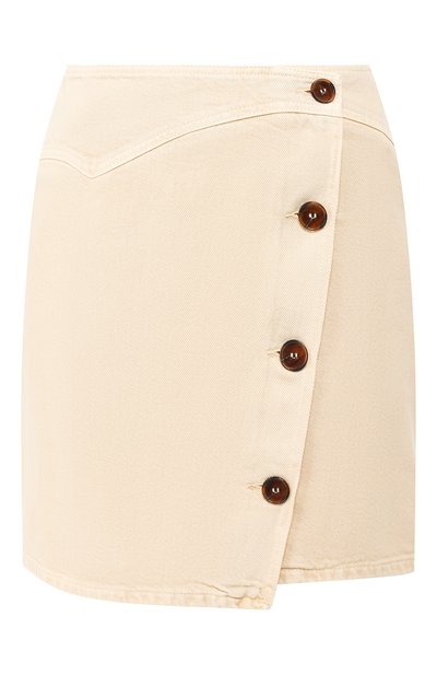 Женская хлопковая юбка NANUSHKA, арт. AMITA_CREME_DENIM