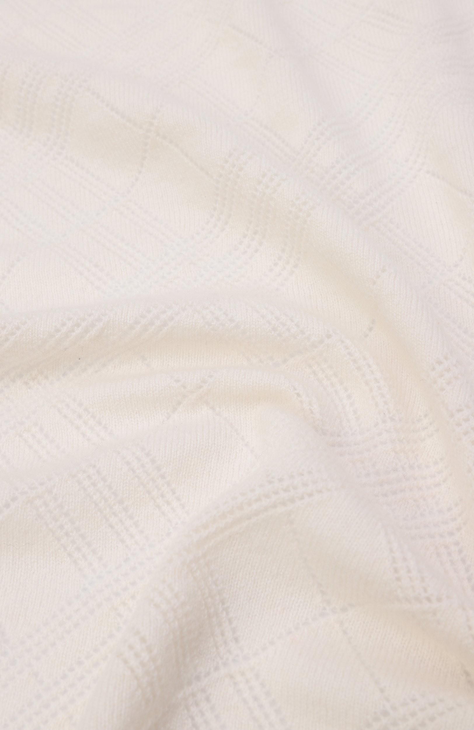 Кашемировый плед BURBERRY молочного цвета по цене 68650 руб., арт. 8125633, фото 2 Кашемировый плед BURBERRY, арт. 8125633, фото 2