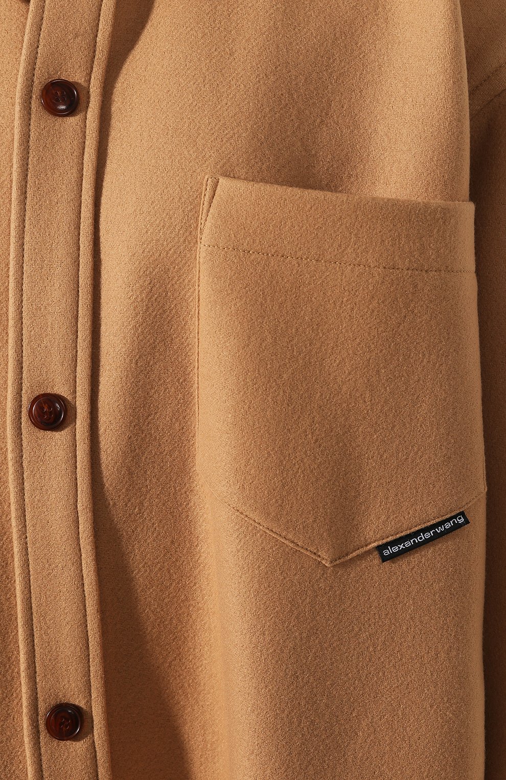 Шерстяное пальто ALEXANDER WANG, арт. UWC1203102, фото 5