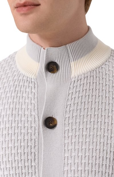 Хлопковый кардиган KITON, арт. UMK065503, фото 5