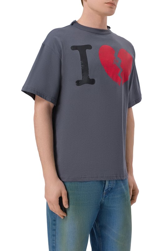 Хлопковая футболка Magliano MGSS26TT07012 Серый  MGSS26TT07012 Фото 3