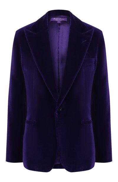 Бархатный жакет RALPH LAUREN, арт. 290777409, фото 1