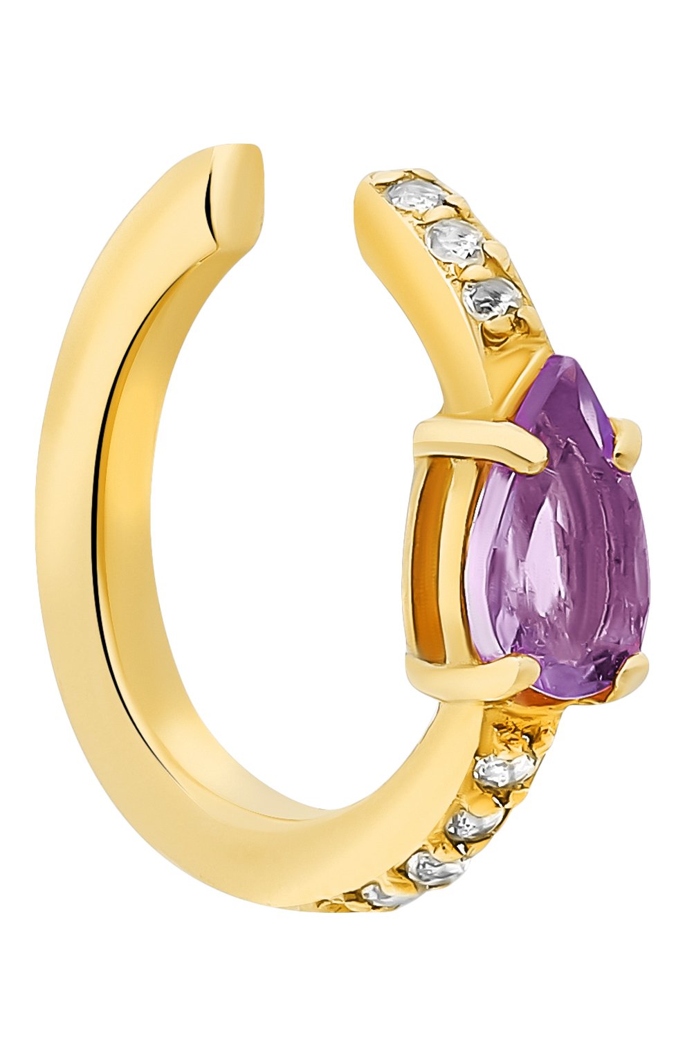 Кафф с аметистом MOONKA, арт. ec-c-amt, фото 1