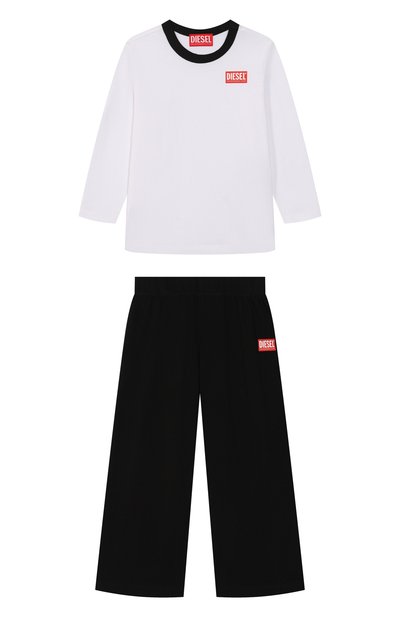 Хлопковая пижама DIESEL, арт. J02503/KYATR