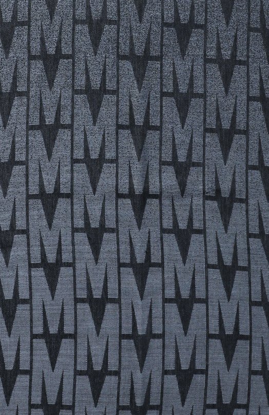 Шарф из вискозы и шерсти Moschino 50231/M5854 Синий  50231/M5854 Фото 4