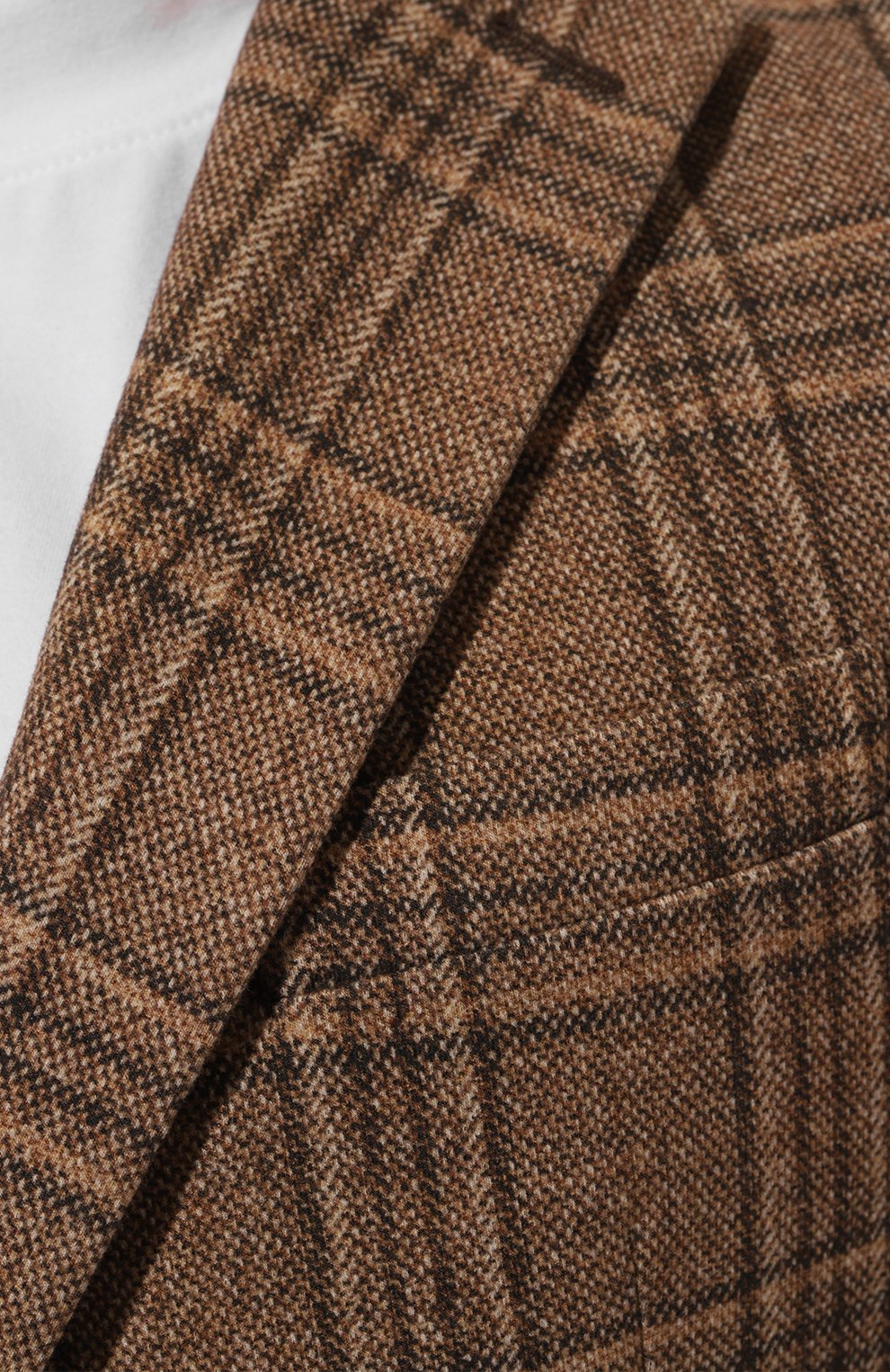 Хлопковый пиджак CIRCOLO 1901 коричневого цвета по цене 58050 руб., арт. CN4559, фото 7 Хлопковый пиджак CIRCOLO 1901, арт. CN4559, фото 7