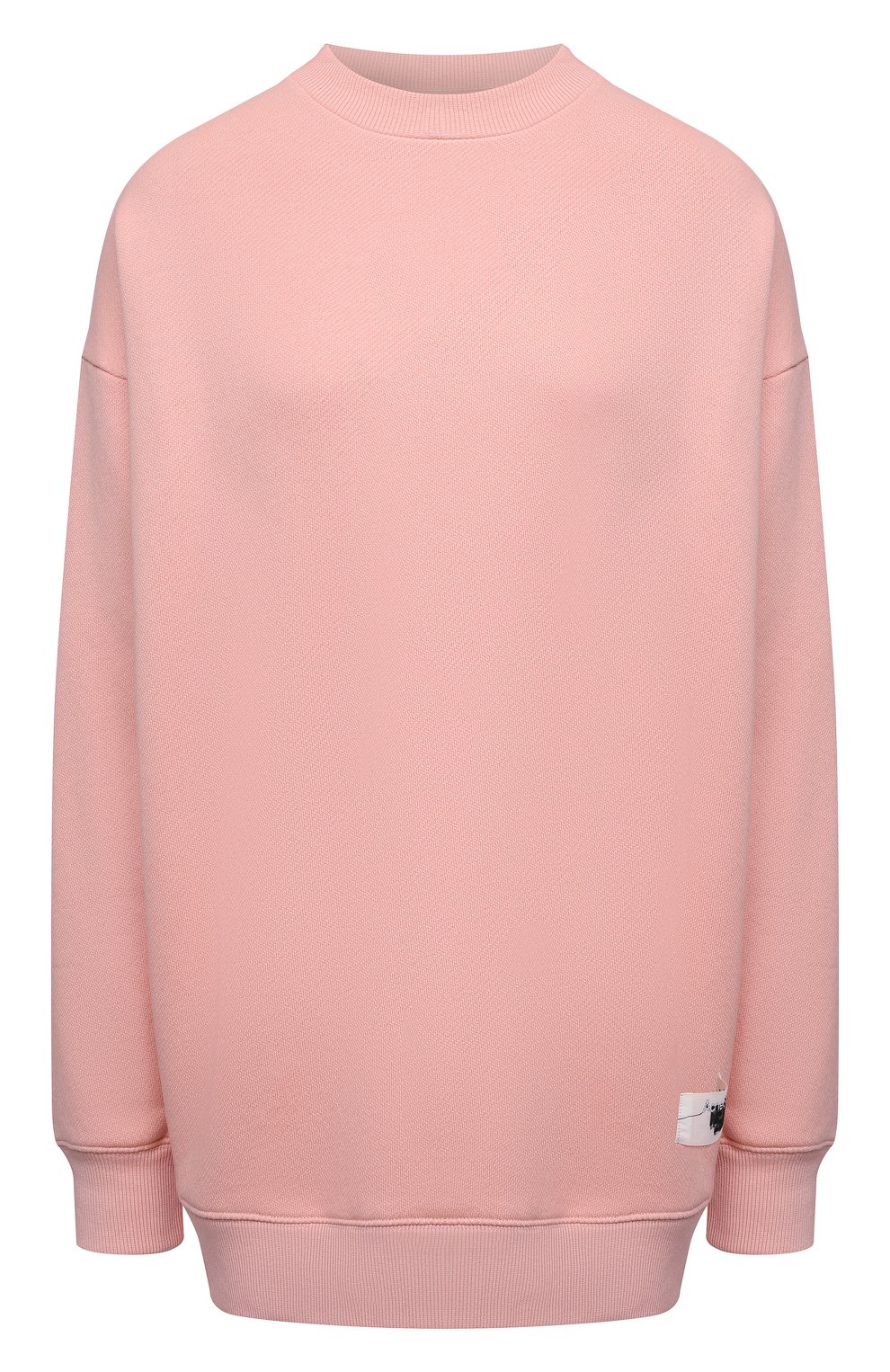 Хлопковый свитшот ACNE STUDIOS светло-розового цвета по цене 35300 руб., арт. AI0082, фото 1 Хлопковый свитшот ACNE STUDIOS, арт. AI0082, фото 1