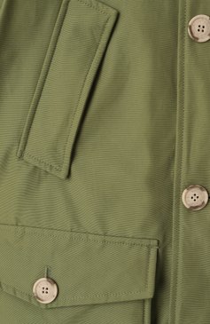 Детского пуховая парка WOOLRICH хаки цвета, арт. CFWKOU0187MRUT0641 | Фото 3 (Драгоценные камни: Проставлено; Материал утеплителя: Пух и перо; Рукава: Длинные; Материал сплава: Проставлено; Кросс-КТ: Зима; Мальчики Кросс-КТ: парка-верхняя одежда; Материал внешний: Хлопок, Синтетический материал; Ростовка одежда: 8 лет | 128 см, 6 лет | 116 см, 10 - 11 лет | 140 - 146см, 12 лет | 152 см, 16 лет | 164 см)