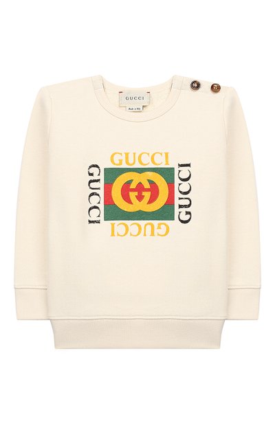 Хлопковый свитшот GUCCI, арт. 497819/X9P52, фото 1