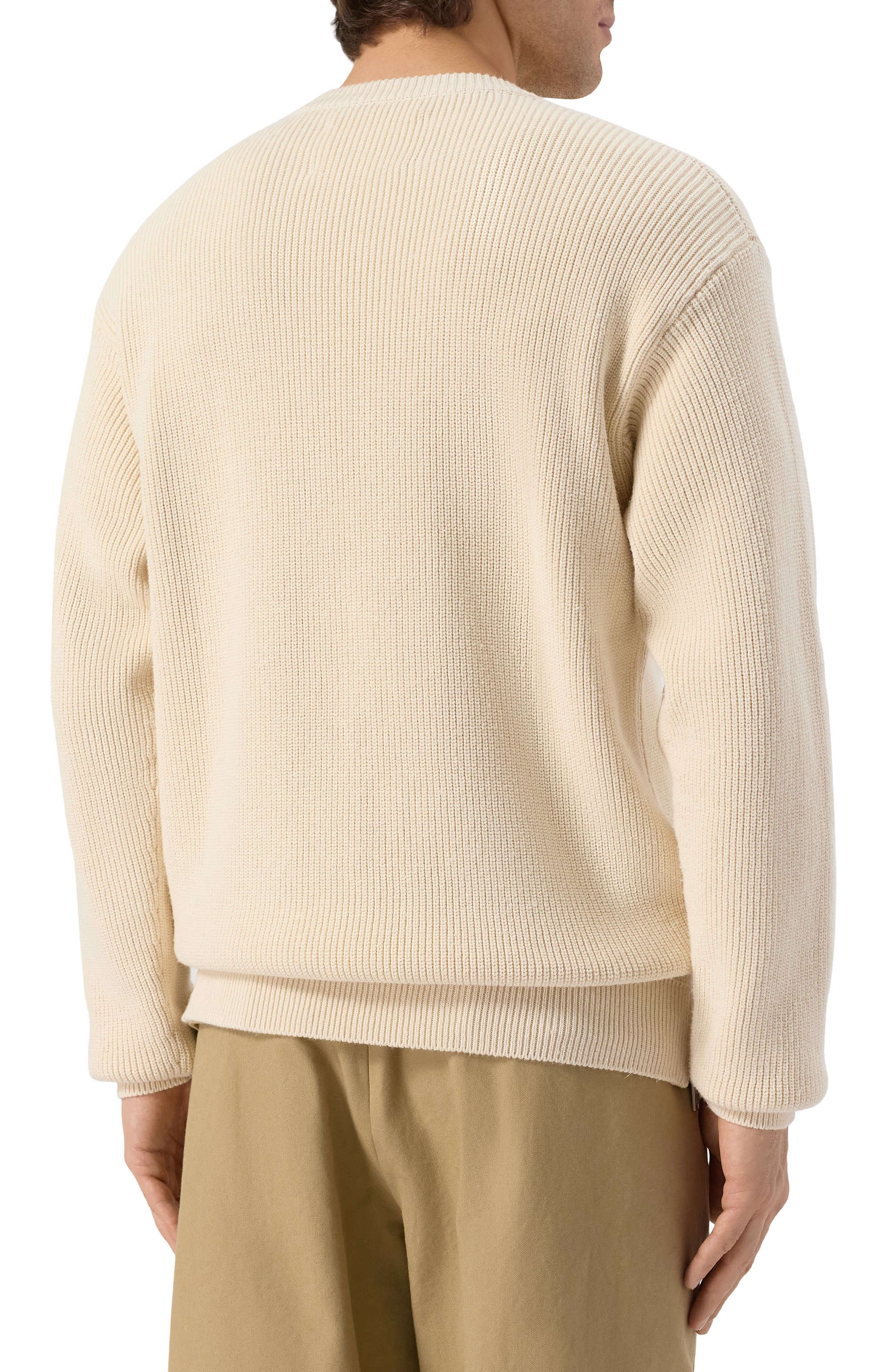 Хлопковый свитер JIL SANDER, арт. J47GP0164-J15365, фото 4