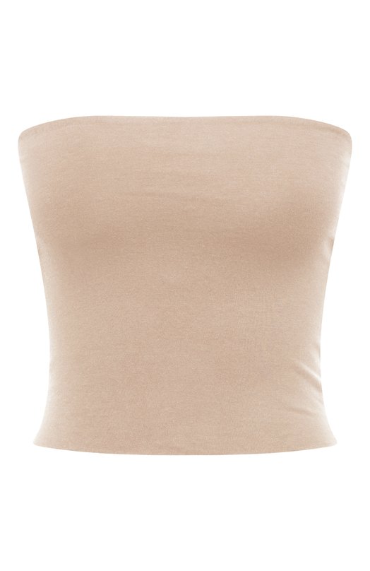 Хлопковый топ Brunello Cucinelli M0T1802B19 Бежевый M0T1802B19