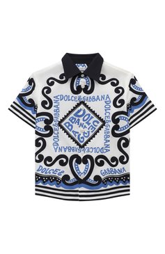 Хлопковая рубашка DOLCE & GABBANA, арт. L44S08/G7L0J/2-6, фото 1