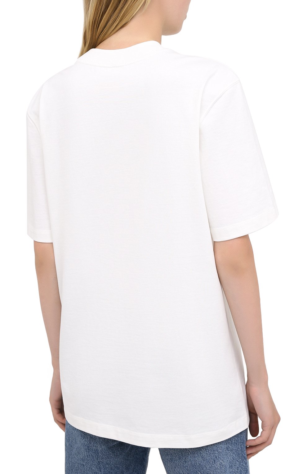 Хлопковая футболка ALEXANDER WANG, арт. 1CC2201380, фото 4