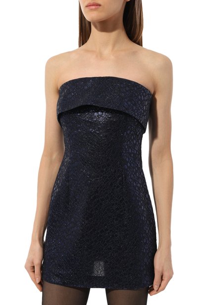 Платье LIKE YANA синего цвета по цене 9500 руб., арт. L16-23/0-394-Р50.02, фото 3 Платье LIKE YANA, арт. L16-23/0-394-Р50.02, фото 3