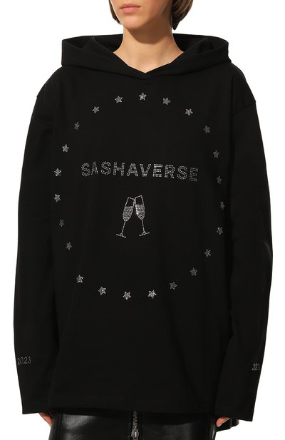 Хлопковое худи SASHAVERSE, арт. SW001/NY/Co/900, фото 3