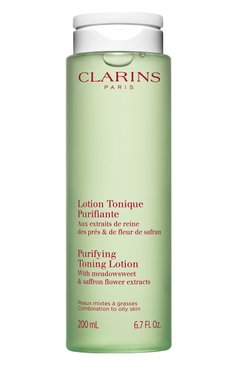 Очищающий тоник для комбинированной и жирной кожи lotion tonique purifiante (200ml) CLARINS бесцветного цвета, арт. 80104513 | Фото 1 (Региональные ограничения белый список (Axapta Mercury): Не проставлено; Тип продукта: Тоники; Нос: Не проставлено; Назначение: Для лица)