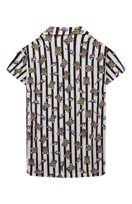 Хлопковое платье-рубашка Moschino 2