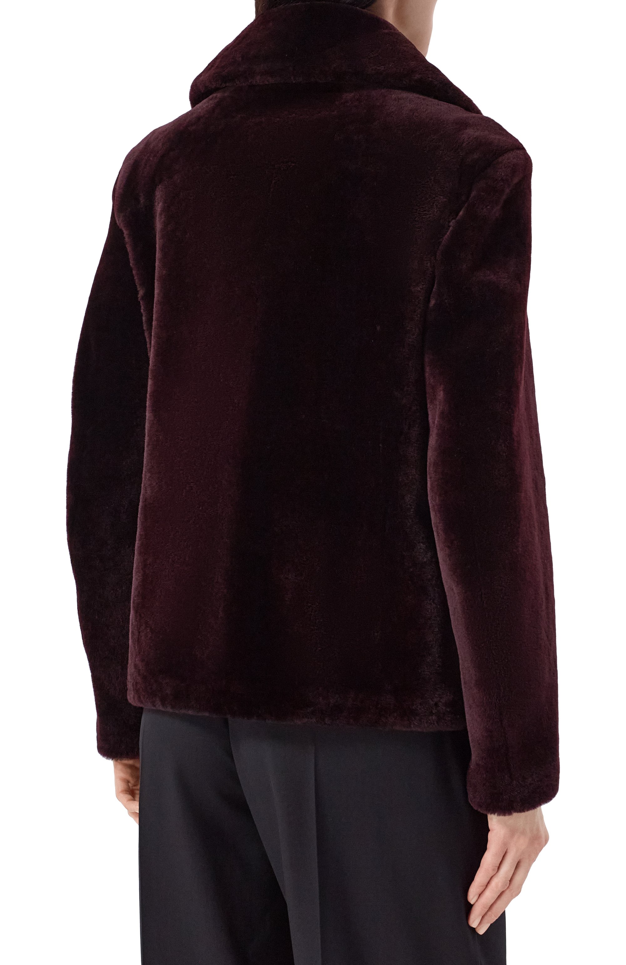 Двусторонняя дубленка KITON бордового цвета по цене 877000 руб., арт. D62571K0551L, фото 4 Двусторонняя дубленка KITON, арт. D62571K0551L, фото 4