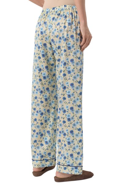 Шелковые брюки PRIMROSE, арт. 7W.500B.FLW01, фото 4